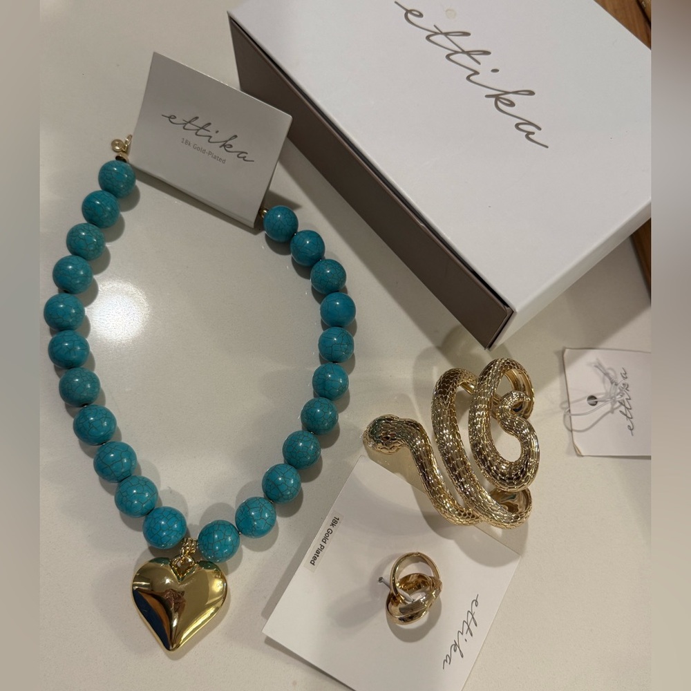 Ettika necklace ring and cuff